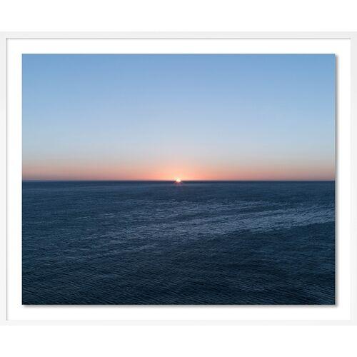 Tommy Kwak - Sunset 2 - EiÃ°i - Faroe Islands Photograph - White