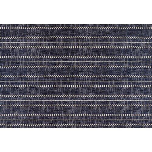 Julien Outdoor Rug - Blue - Blue | Floor Covering, Carpet, Mat, Area Rug - 4'1"x6'