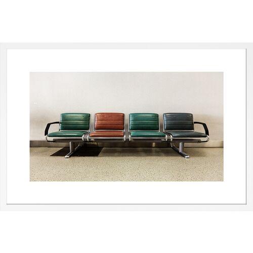 Jeff Seltzer - Airport Chairs V2 Photograph