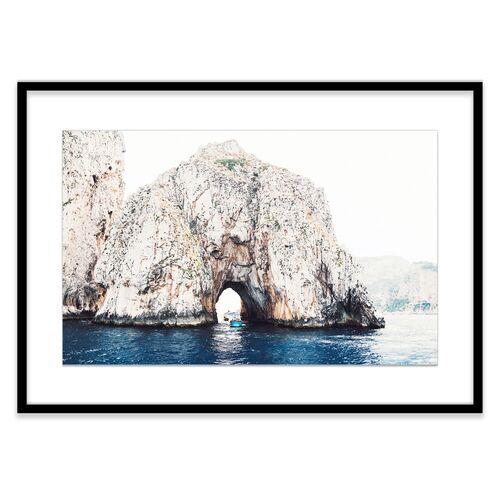 Natalie Obradovich - Faraglioni Capri Photograph - Blue