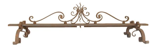 Custom French Iron Fireplace Fender - Chez Vous - Black