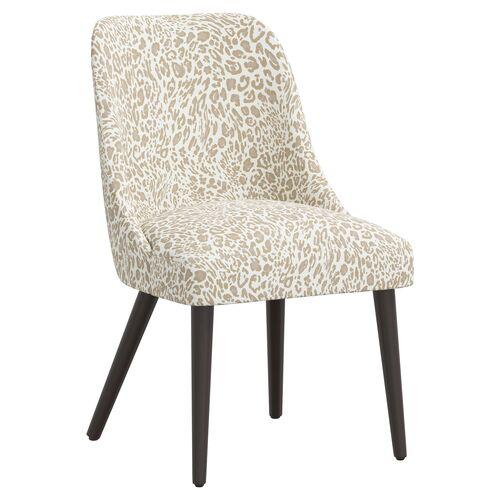 Barron Pounce Side Chair - Beige