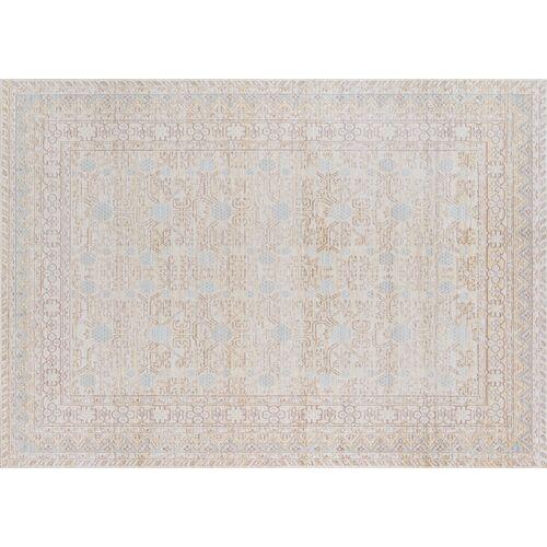 Isabella Rug - Ivory/Blue - Blue | Floor Covering, Carpet, Mat, Area Rug - 7'10"x10'6"