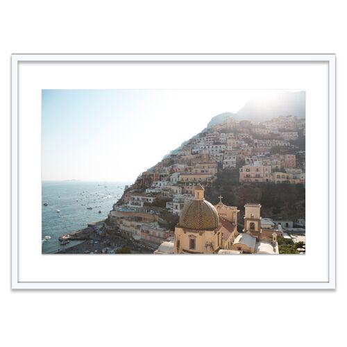 Natalie Obradovich - Positano View Photograph - Beige