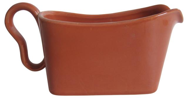 MCM California Pottery Sauce Pitcher - The Emporium Ltd. - Orange