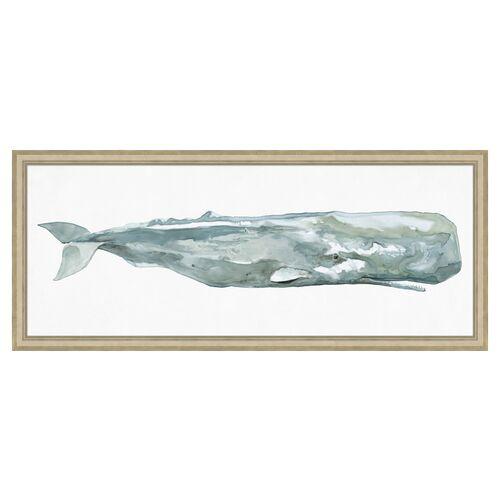 Breaching Whale II - Gray