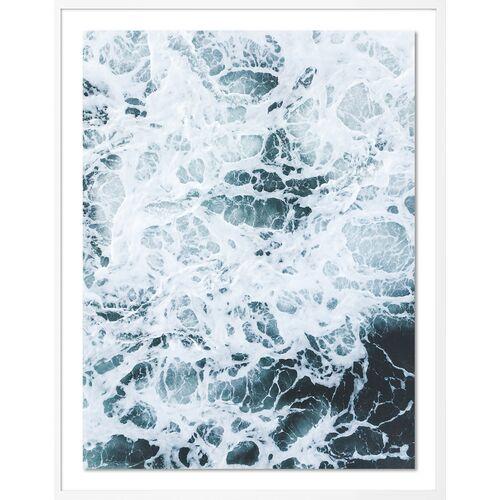 Tommy Kwak - Waves 2 - ÃlafsvÃ­k - Iceland Photograph - White