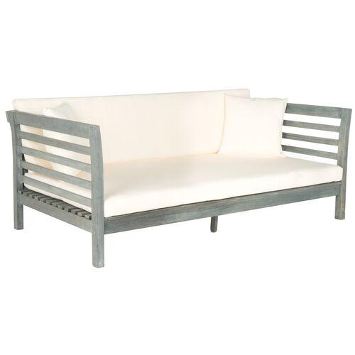 Sandy Outdoor Daybed - Beige - Comfortable, Sturdy | Divan, Sette