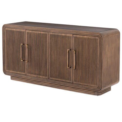 Bodie Sideboard - Warm Espresso - Brown | Console, Cupboard, Buffet - Ideal Storage, Decor