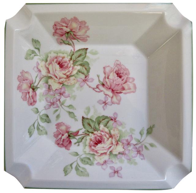 Bernardaud Hermes-Style Cigar Ashtray - The Emporium Ltd. - Green