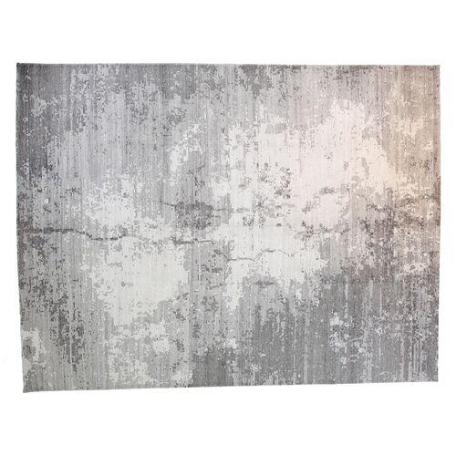 10'x14' Basel Rug - Gray - F.J. Kashanian - Gray | Floor Covering, Carpet, Mat, Area Rug - Hand Knotted