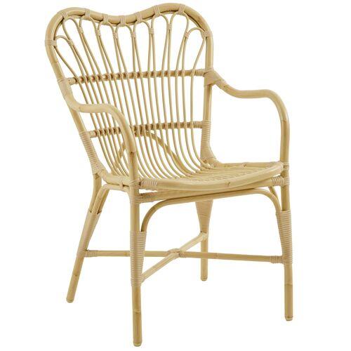 Margret Outdoor Dining Armchair - Natural - Sika Design - Beige | Lounge Chair, Easy Chair - Comfortable, Sturdy, Durable