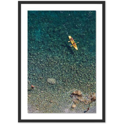 Judith Gigliotti - Kayak Giallo Photograph - Black