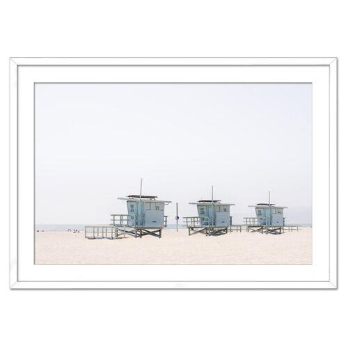 Christine Flynn - Venice Beach Photograph - Blue