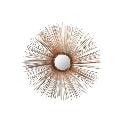 Amber Sunburst Wall Mirror | Dressing Mirror, Vanity Mirror - Gray - Functional, Aesthetic