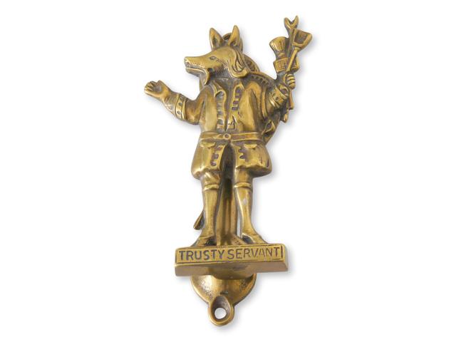 Trusty Servent Folklore Doorknocker - Rose Victoria - Gold