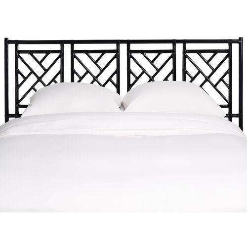 Chippendale Headboard - Black | Bedhead, Bed Back - Comfortable, Supportive