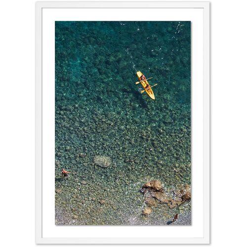 Judith Gigliotti - Kayak Giallo Photograph - White