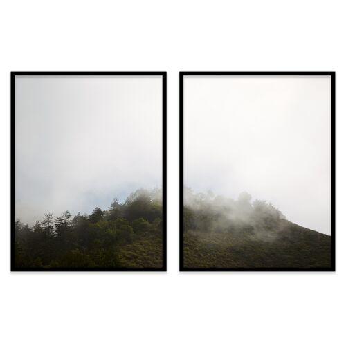 Alex Hoerner - Big Sur Diptych Photograph - Blue