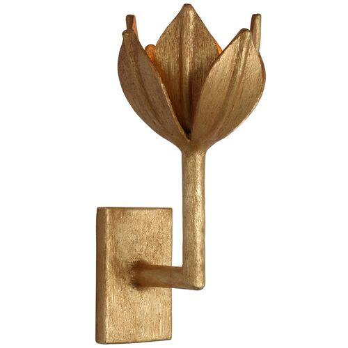 Visual Comfort - Alberto Small Wall Sconce - Antique Gold Leaf | Wall Fixtures, Wall Lamps - Decorative, Aesthetic