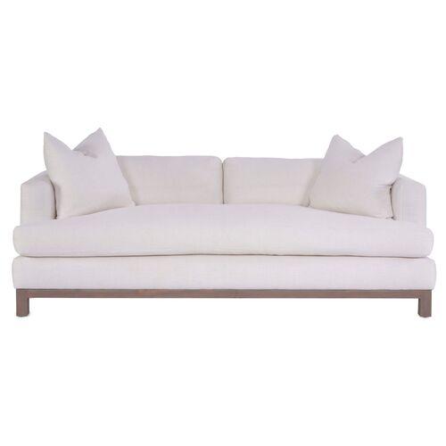 Greer Sofa - Ivory Linen - Community | Couch, Settee - Comfortable, Durable