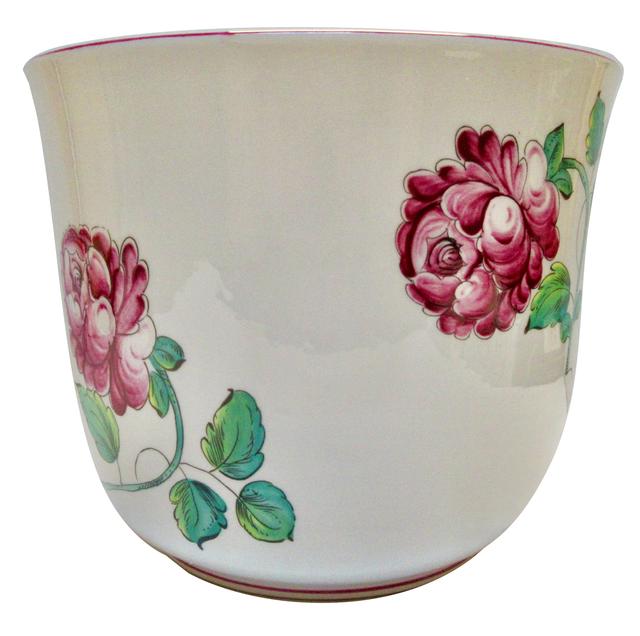 Tiffany & Co. Cabbage Roses Cachepot - The Emporium Ltd. - Pink