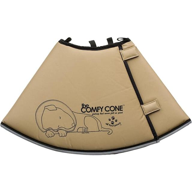 All Four Paws Tan Comfy Cone, Large