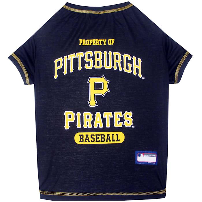 Pets First MLB National League Central T-Shirt for Dogs, Pittsburgh Pirates, Medium