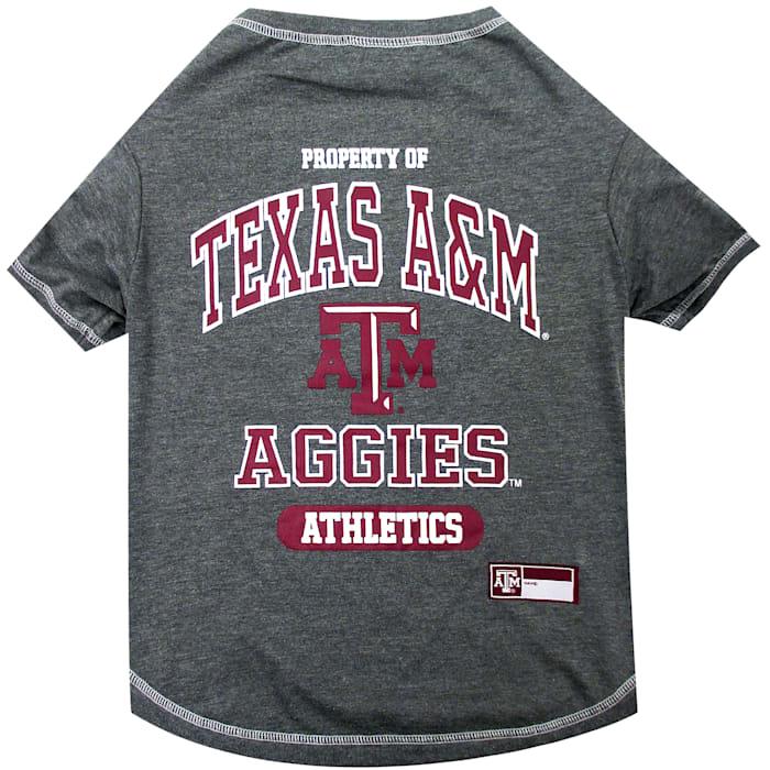 Pets First NCAA SEC T-Shirt for Dogs, Texas A&M, Large