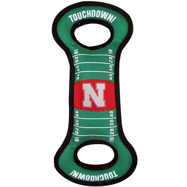 Pets First Nebraska Cornhuskers NCAA Field Tug Dog Toy, Assorted, XL