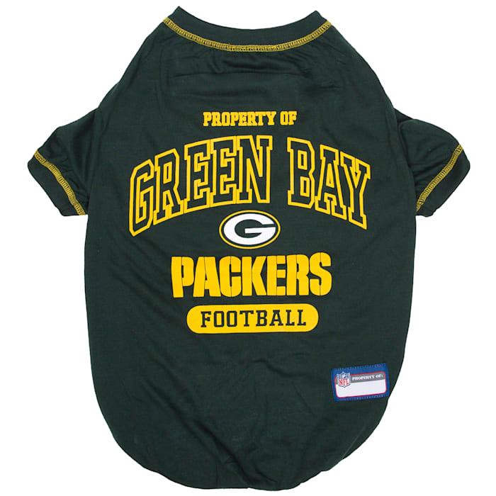 Pets First NFL NFC North T-Shirt For Dogs, Green Bay Packers, XL