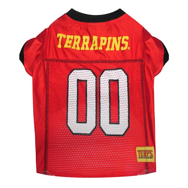 Pets First Maryland Terrapins NCAA Mesh Jersey for Dogs, Large