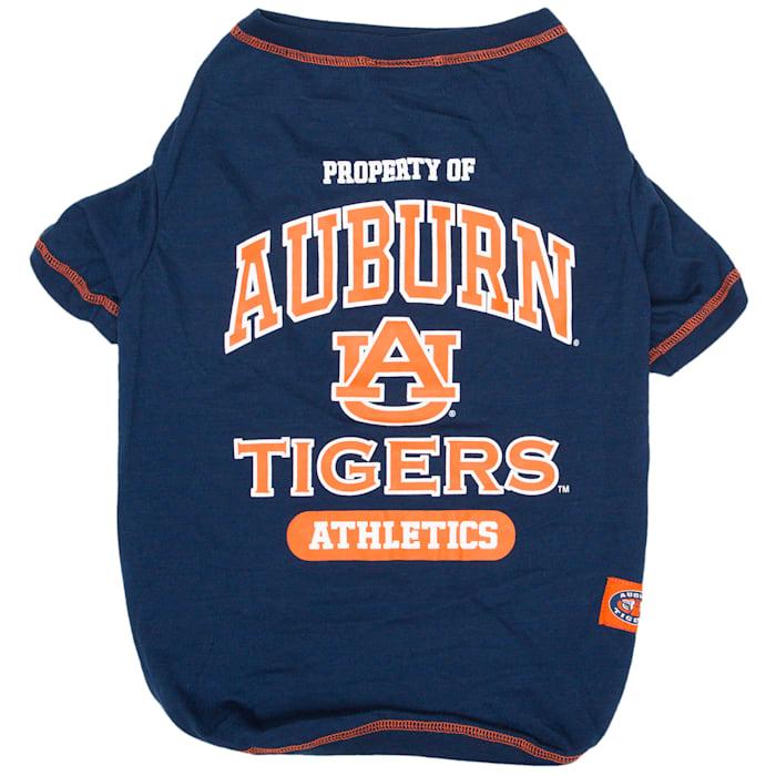 Pets First NCAA SEC T-Shirt for Dogs, Auburn, Blue, Medium