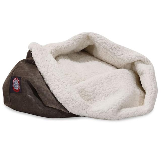 Majestic Pet Villa Storm Burrow Bed, 17" L x 17" W, Brown