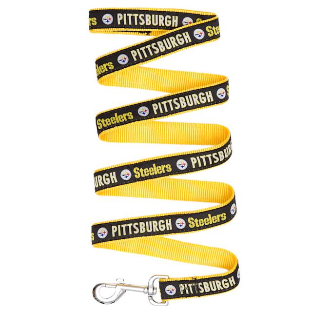 Pets First Pittsburgh Steelers Leash, Medium
