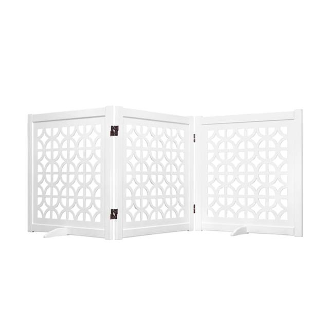 Primetime Petz Palm Springs Designer Gate, White, Medium