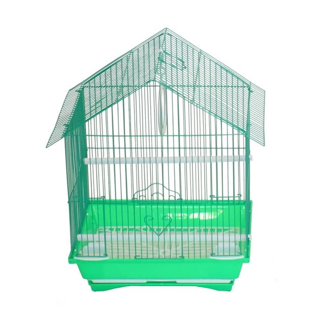 YML Green House Top Style Parakeet Cage, 11" L X 9" W X 16" H, Small