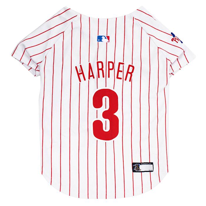 Pets First Bryce Harper Jersey (PHP) for Dogs, Small