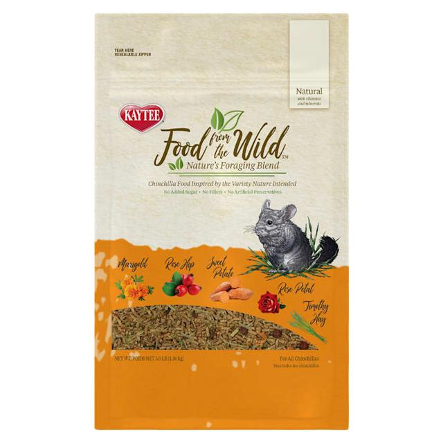 Kaytee Food from the Wild Chinchilla Food, 3 lbs