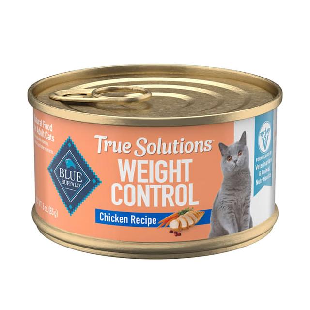 Blue Buffalo True Solutions Healthy Weight Formula Chicken Wet Cat Food, 3 oz