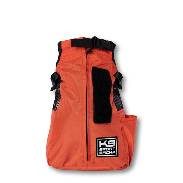 K9 Sport Sack Trainer Koral Backpack Pet Carrier, 9" L X 8" W X 15" H, Orange, XS