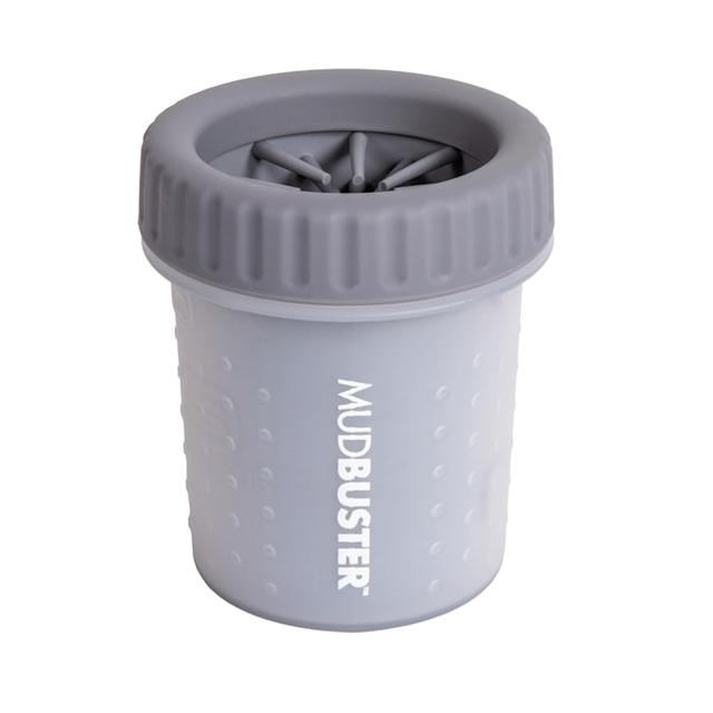 Dexas Gray Mud Buster Dog Paw Cleaner, Small