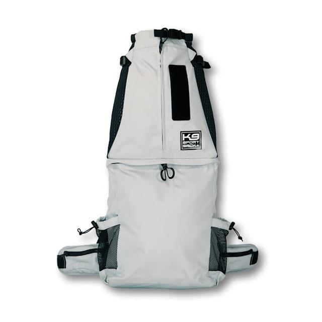 K9 Sport Sack Knavigate Light Grey Backpack Dog Carrier, 11" L X 11" W X 22" H, Gray, XS