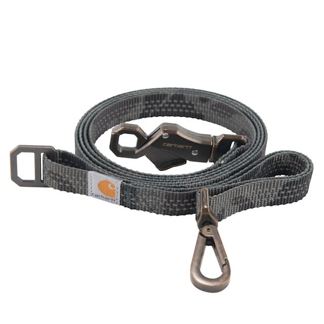 Carhartt Camo Dog Leash, Gray, Large