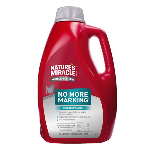 Nature's Miracle Advanced Platinum No More Marking for Dogs, 128 fl. oz