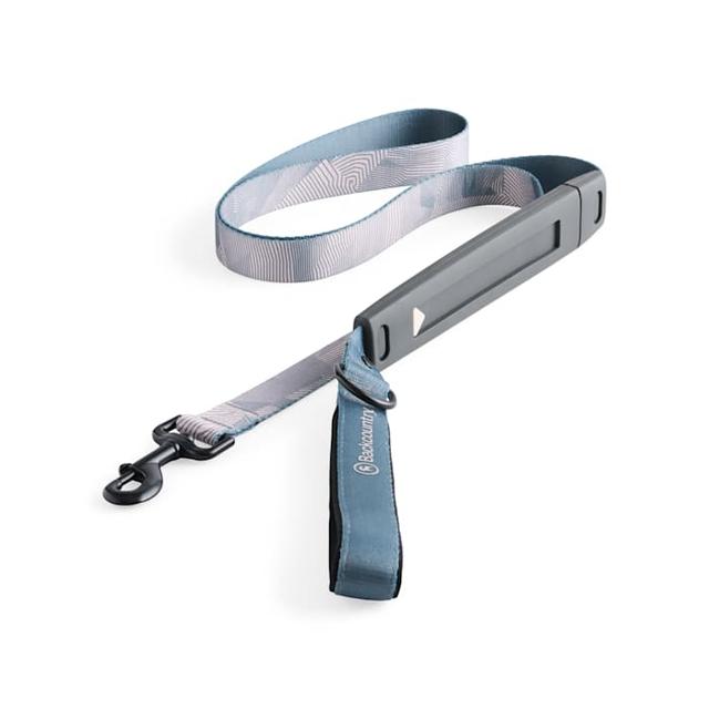 Backcountry x Petco Grey AirShock Dog Lead, 6 ft. Long, 1 in. Wide