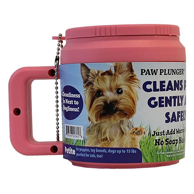Pet Product Innovations Pink Petite Paw Plunger for Dogs, Small