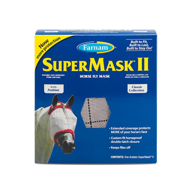 Farnam SuperMask II Classic Horse Fly Mask, without Ears, Arabian
