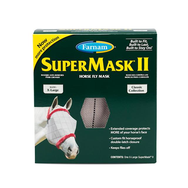 Farnam SuperMask II Classic Horse Fly Mask, without Ears, XL