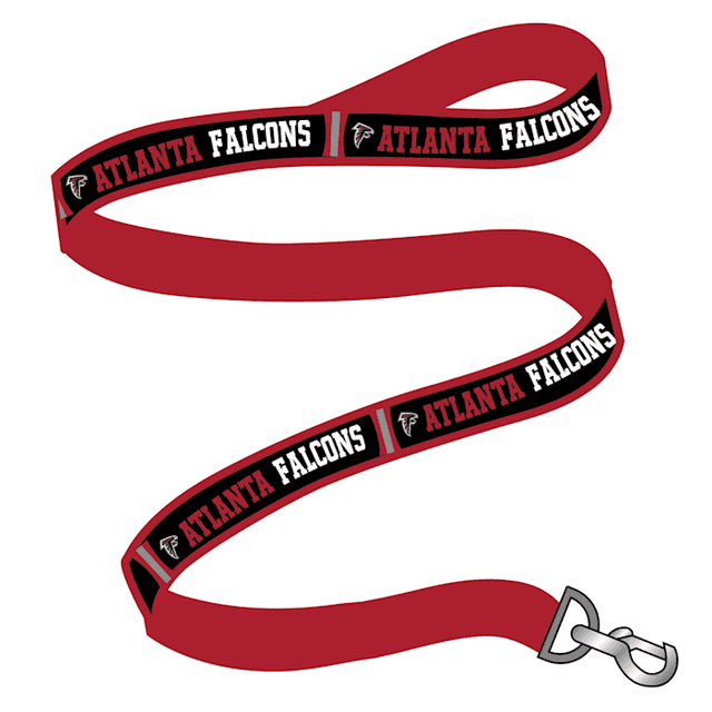 Pets First Atlanta Falcons Satin Dog Leash, 0.5 ft., Large